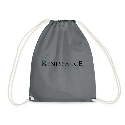 renessance logo schwarz - Turnbeutel