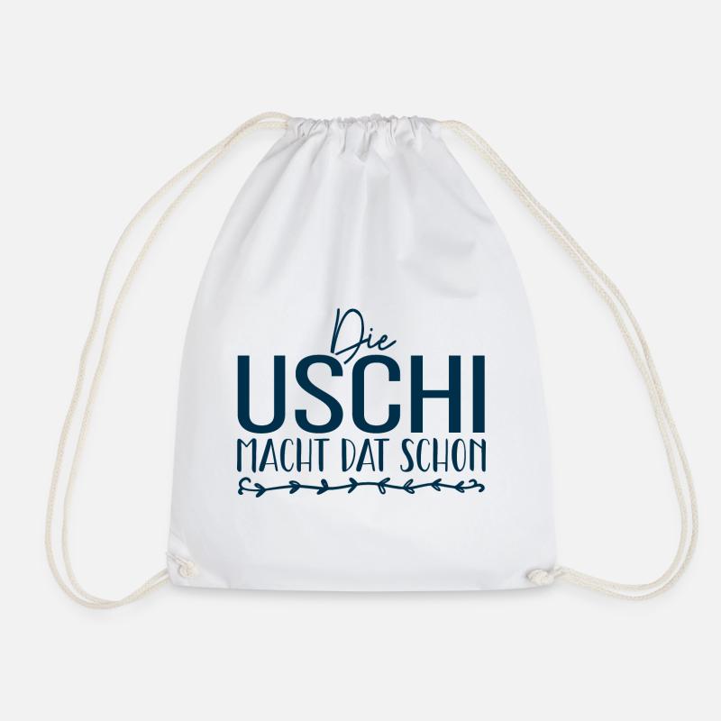 uschi - Turnbeutel - Weiß