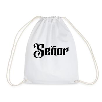 Señor Engagement Groom To Be Wedding Party - Drawstring Bag - white - Front