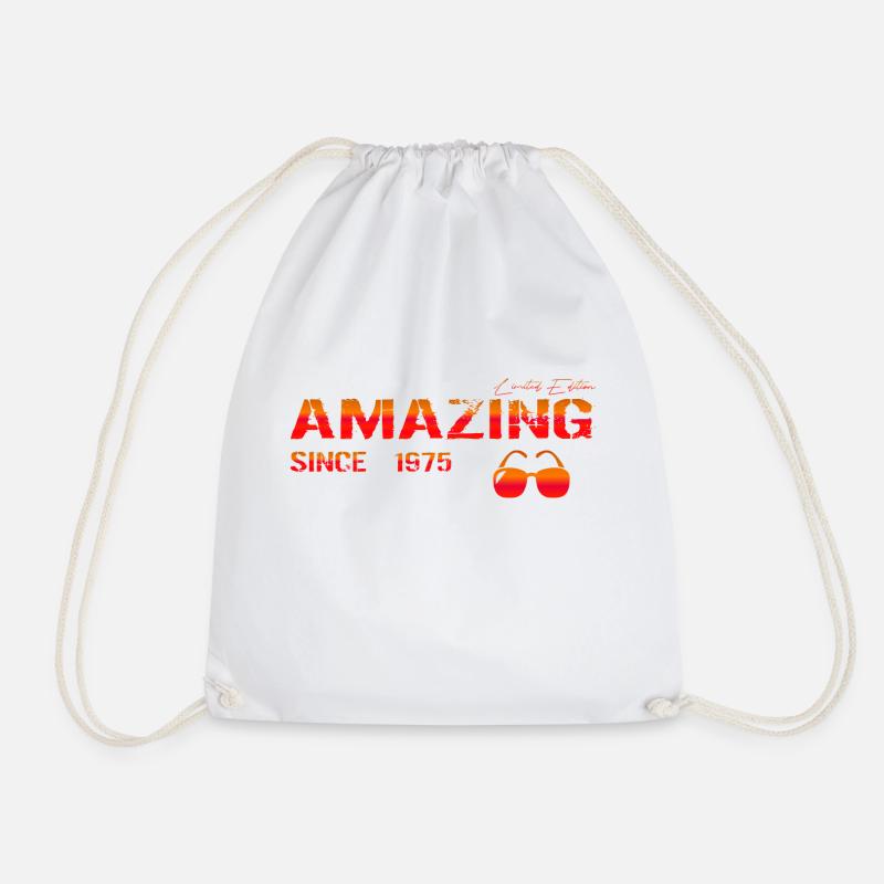 Amazing since 1975 - Turnbeutel - Weiß