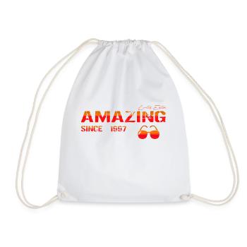 Amazing since 1997 - Turnbeutel - Weiß - Vorne