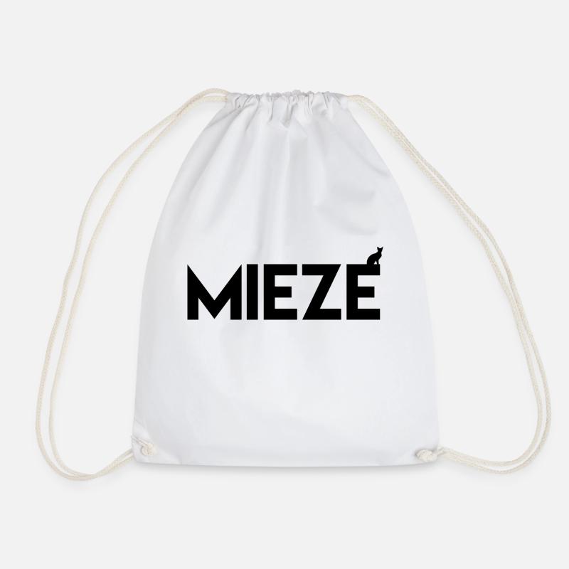 Miezekatze - Turnbeutel - Weiß