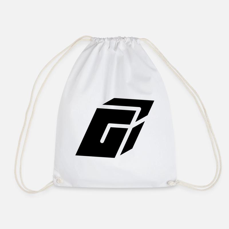 Abstract G-Brief - Turnbeutel - Weiß