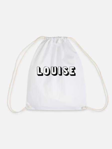 Name - Louise - Turnbeutel - Weiß