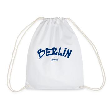 Berlin - Allemagne - Allemagne - Porte de Brandebourg - Sac de sport léger - blanc - Devant