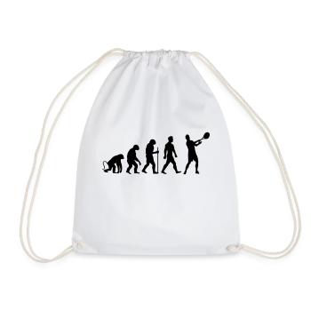 tennis evolution - Turnbeutel - Weiß - Vorne