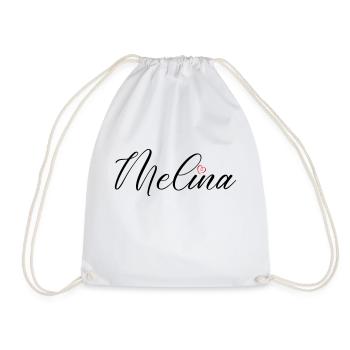 Melina Nom Coeur - Sac de sport léger - blanc - Devant