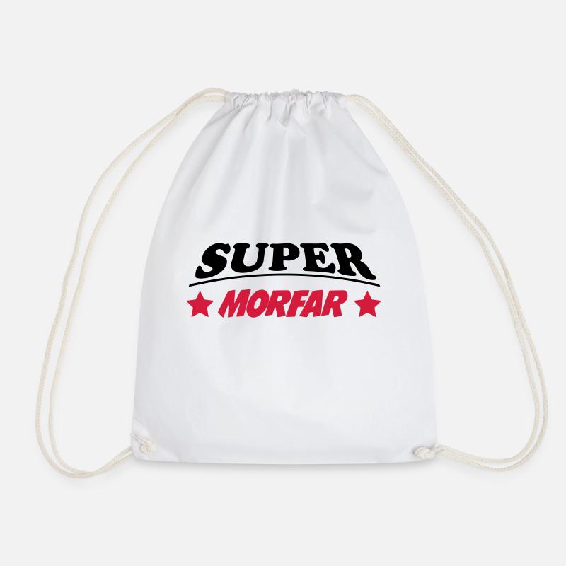 Super morfar 111 - Turnbeutel - Weiß