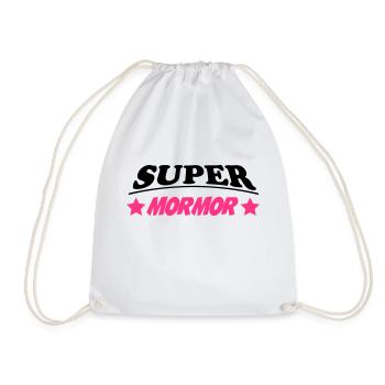 Super mormor - Sac de sport léger - blanc - Devant
