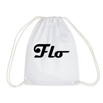 flo - Turnbeutel - Weiß - Vorne