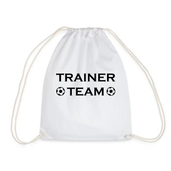 Fußball Soccer - Drawstring Bag - white - Front
