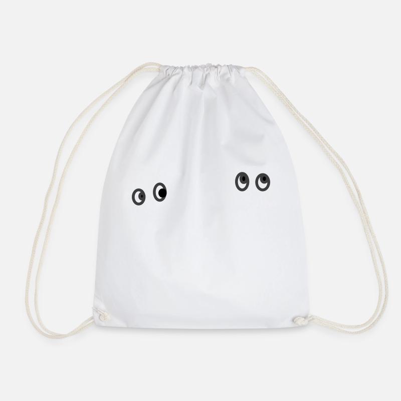 BoobooV2cleanUp - Drawstring Bag - white