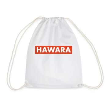 HAWARA | Havera Wien Salzburg Österreich - Turnbeutel - Weiß - Vorne