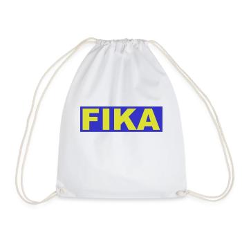 FIKA | Gâteau au café calme - Sac de sport léger - blanc - Devant