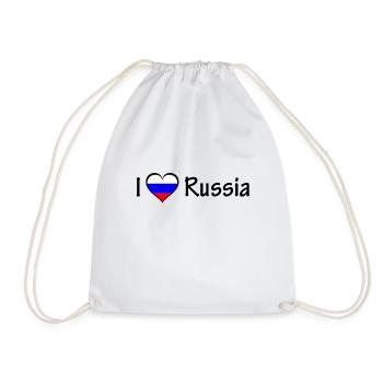 I love Russia - Sac de sport léger - blanc - Devant