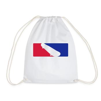 Planche à roulettes - Sac de sport léger - blanc - Devant