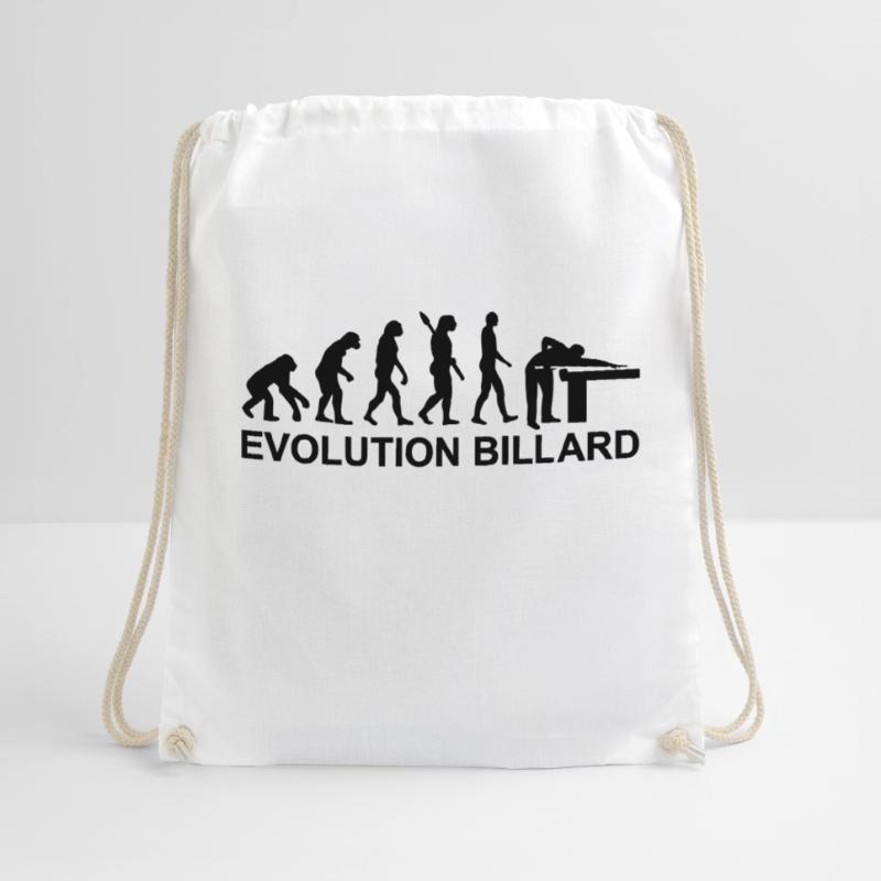 Evolution Billards Drawstring Bag