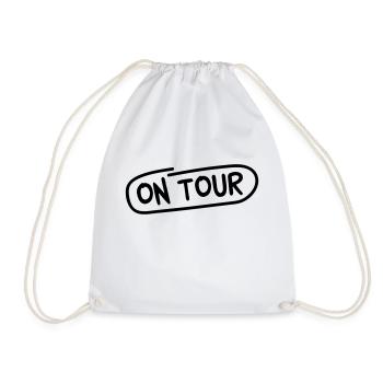 on_tour__f1 - Turnbeutel - Weiß - Vorne