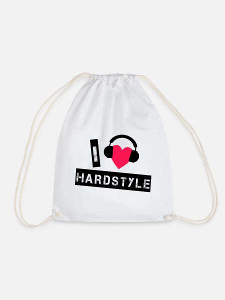 Hardstyle - Turnbeutel - Weiß