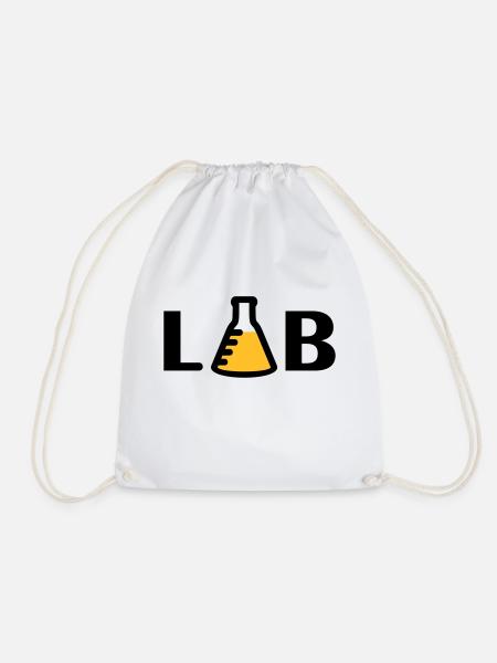 LAB (2c) - Turnbeutel - Weiß
