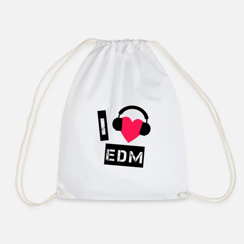 EDM ELECTRO - Turnbeutel - Weiß