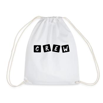 crew_001 - Sac de sport léger - blanc - Devant