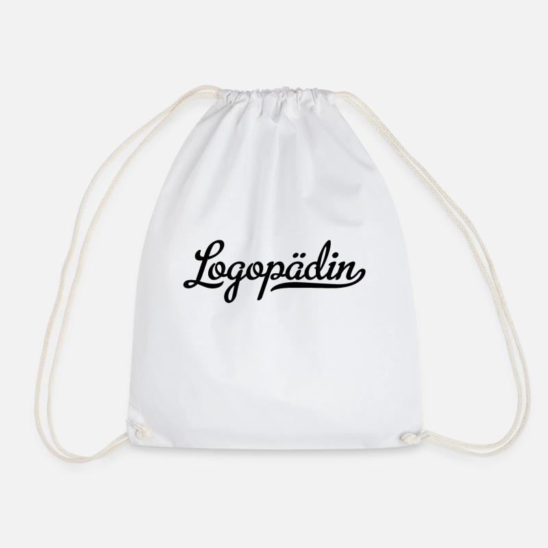 Logopädin - Turnbeutel - Weiß