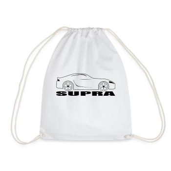 Supra MK5 - Drawstring Bag - white - Front