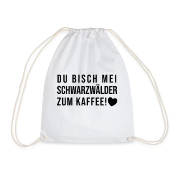 Black Forest for coffee Black Forest Black Forest - Drawstring Bag - white - Front