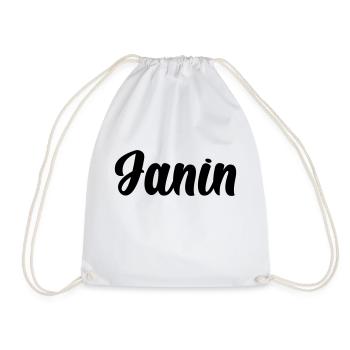 Janin - Turnbeutel - Weiß - Vorne