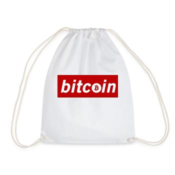 bitcoin - Bitcoin Logo Rouge - Sac de sport léger - blanc - Devant