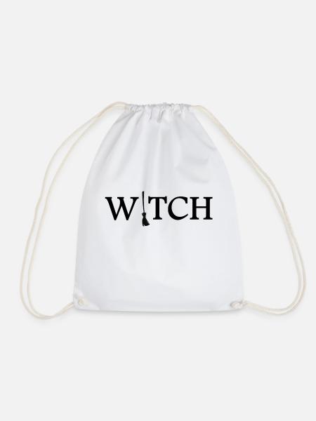 witch - Turnbeutel - Weiß