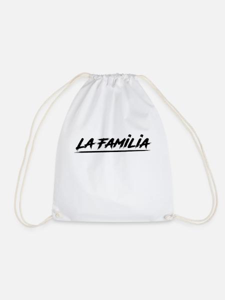 La familia design - Turnbeutel - Weiß