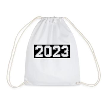 2023 - Turnbeutel - Weiß - Vorne