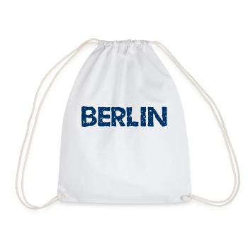 Berlin - Capital - Germany - Germany - Drawstring Bag - white - Front