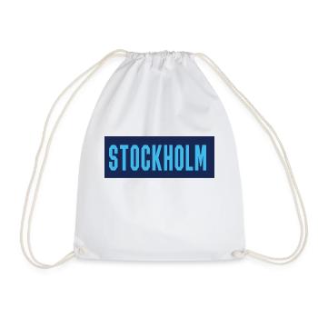 Stockholm2 - Drawstring Bag - white - Front