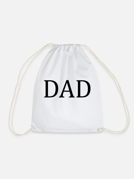 Dad - Turnbeutel - Weiß