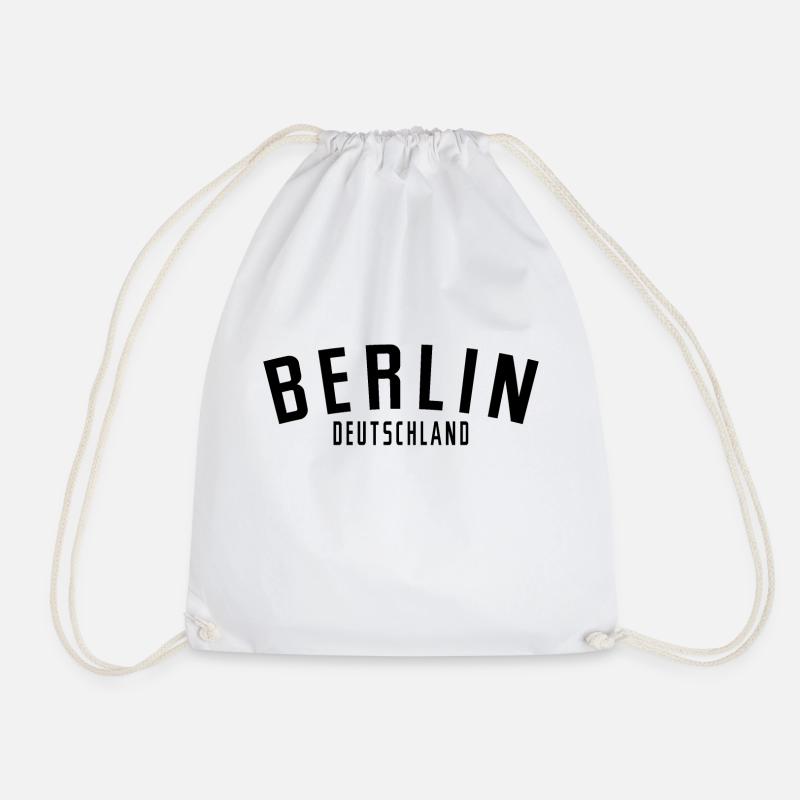 Berlin Deutschland - Turnbeutel - Weiß