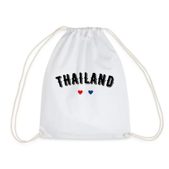 Thaïlande - Sac de sport léger - blanc - Devant