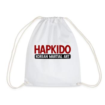 Koreanischer Kampfsport Hapkido - Turnbeutel - Weiß - Vorne