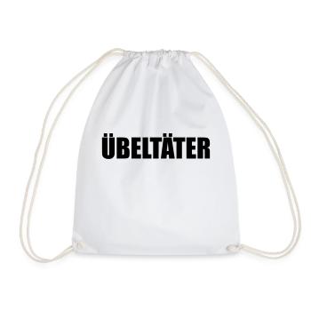 Übeltäter - Turnbeutel - Weiß - Vorne
