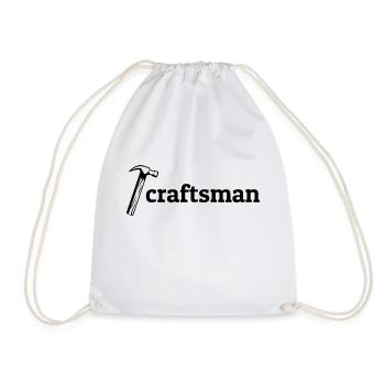 Artisan bricoleur Artisan Artisan Outil Construction - Sac de sport léger - blanc - Devant