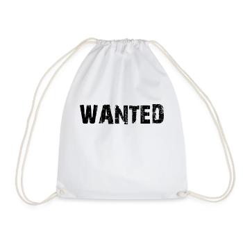 Wanted2 - Turnbeutel - Weiß - Vorne