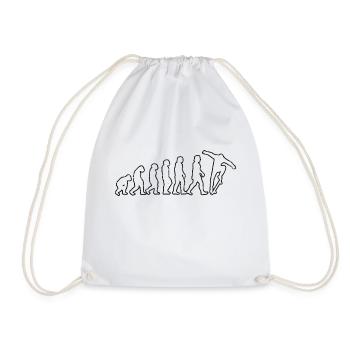 Skateboard Skating Skater Skateboarding Skate Fan - Drawstring Bag - white - Front