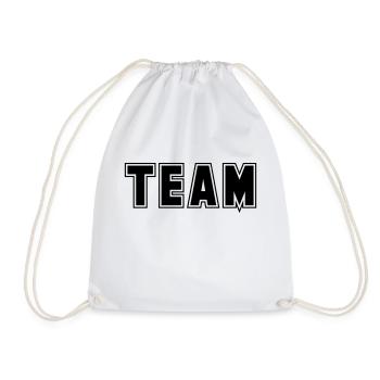 team - Turnbeutel - Weiß - Vorne