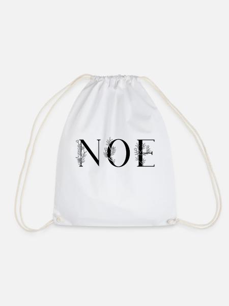 Name - Noe - Turnbeutel - Weiß