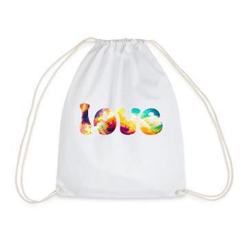 Amour - Sac de sport léger - blanc - Devant
