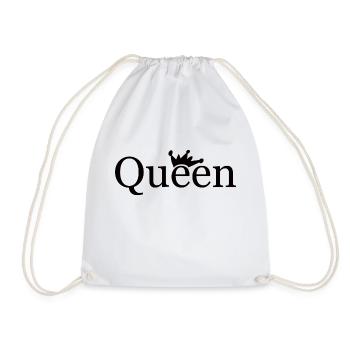 Reine Rois Princesse Maman Maman - Sac de sport léger - blanc - Devant