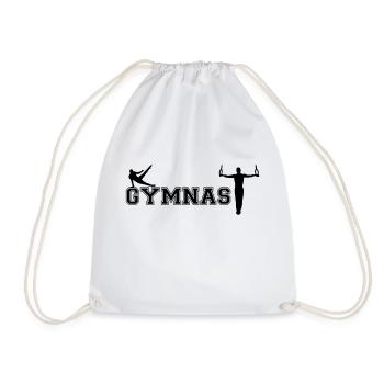 Gymnastique, Turner - Gymnastique, Gymnastique masculine - Sac de sport léger - blanc - Devant