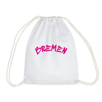 Bremen - Germany - Deutschland - Drawstring Bag - white - Front